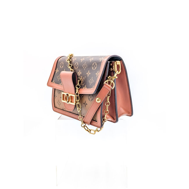 Handbag Louis Vuitton Dauphine Reverse Monogram MM 125125064