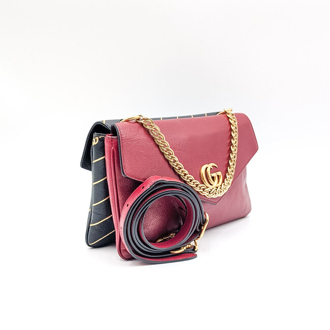 Handbag Gucci Double GG Face Rhinestone 126015124