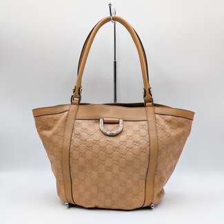 Handbag Gucci Guccissima Tan Leather 126015116