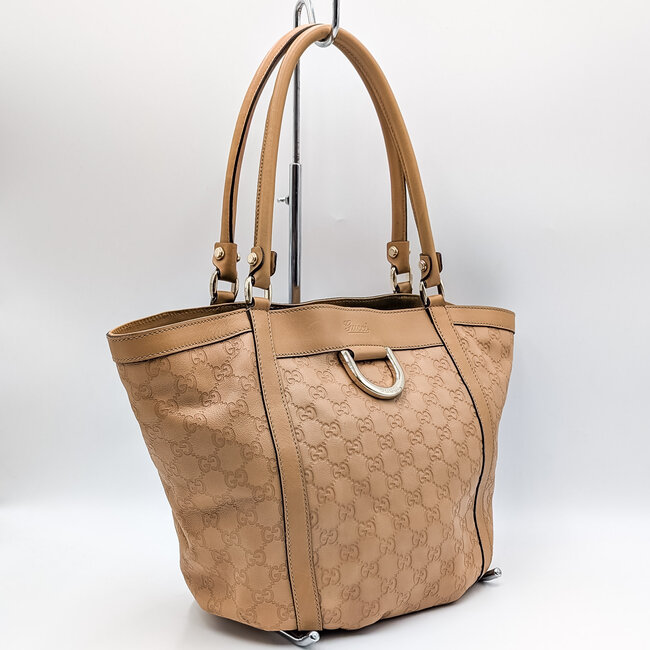 Handbag Gucci Guccissima Tan Leather 126015116