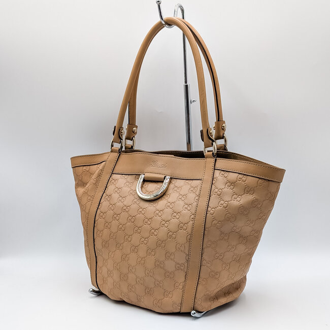 Handbag Gucci Guccissima Tan Leather 126015116