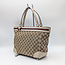 Handbag Gucci GG Canvas Mayfair Web 126015113