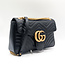 Shoulder Gucci GG Marmont Large Black Calfskin 126015126