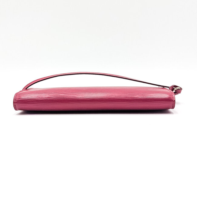 Clutch Louis Vuitton Pouchette Accessories Pink Epi Leather 126015127