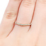 Ring Contour Band .15ctw Round Diamonds 14kr Sz5.25 1.4g 226012027