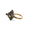 Ring Bohemian Sapphire, Ruby, Citrine, Garnet & Glass 18ky Sz7.5 6.56g 226012037