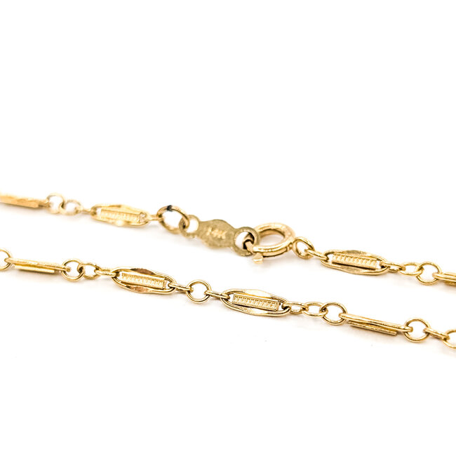 Pendant Lavalier 1.8ctw Australian Opal 14ky 9.5g 16" 226012029