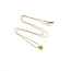 Pendant W/Chain Solitaire .50ct Peridot 10ky 16" 1.25g 126010019