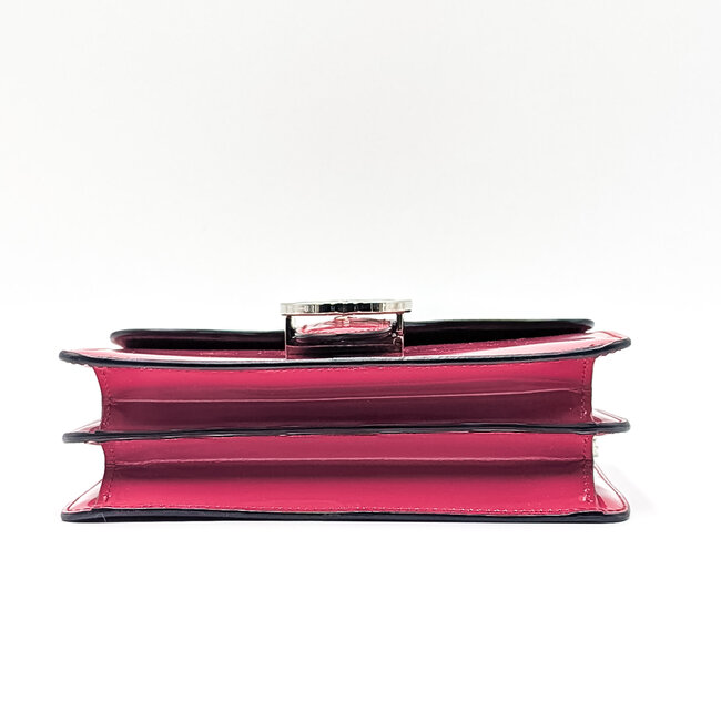 Handbag Gucci Interlocking GG Pink Calfskin Leather 126015090