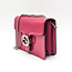 Handbag Gucci Interlocking GG Pink Calfskin Leather 126015090