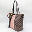 Handbag Louis Vuitton Jersey Damier Magnolia Pink Brown 126015129
