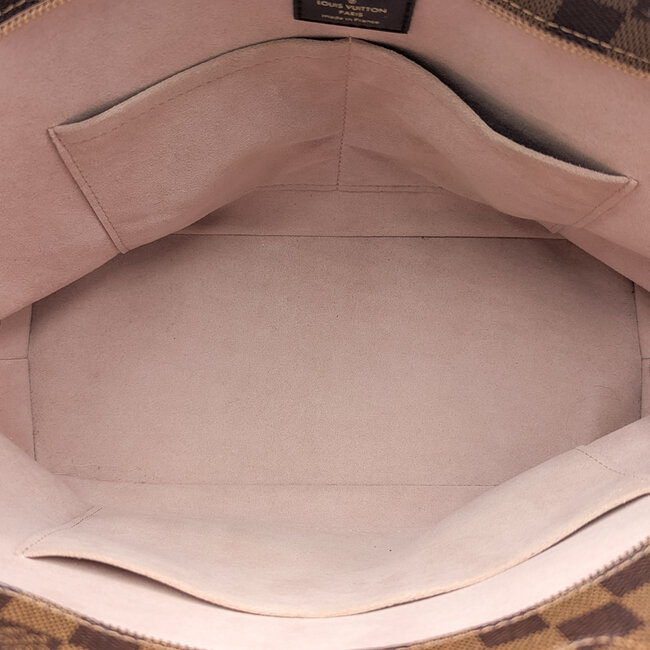 Handbag Louis Vuitton Jersey Damier Magnolia Pink Brown 126015129