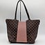 Handbag Louis Vuitton Jersey Damier Magnolia Pink Brown 126015129