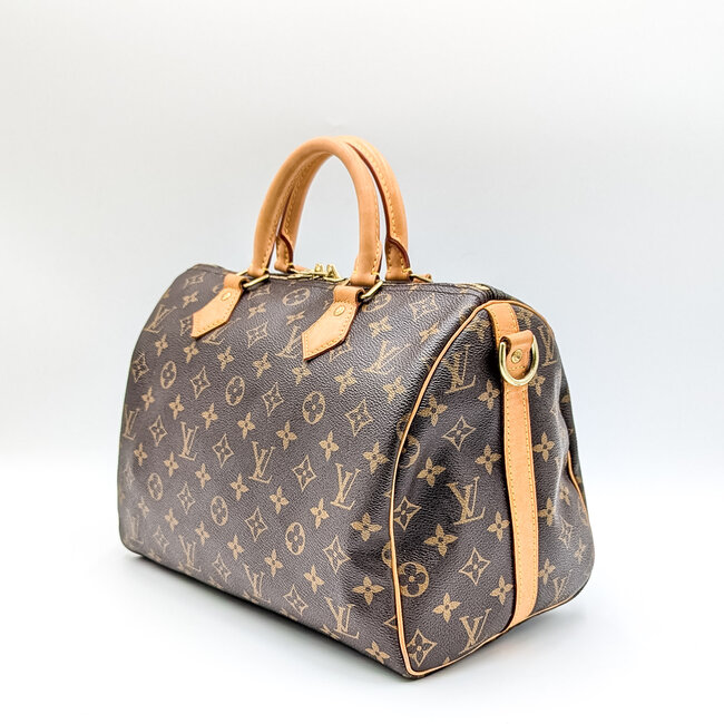 Handbag Louis Vuitton Speedy Bandouliere 30 Monogram 126015128