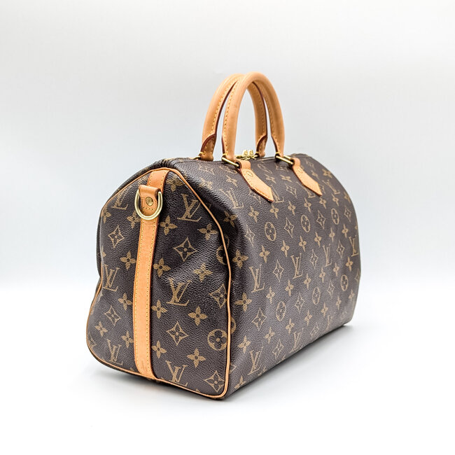 Handbag Louis Vuitton Speedy Bandouliere 30 Monogram 126015128