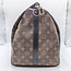 Duffle Louis Vuitton Keepall Bandouliere 55 Monogram Macassar 125115060