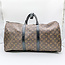 Duffle Louis Vuitton Keepall Bandouliere 55 Monogram Macassar 125115060