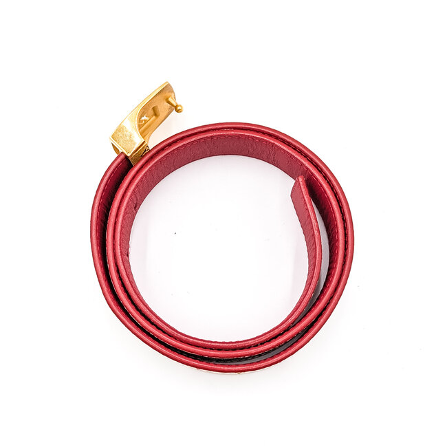 Belt Louis Vuitton Murakami Blanc Ceinture LV Cut 32" 126015088