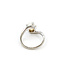 Ring Solitaire 6.7mm Pearl K10WG 9mm 3g 126010042