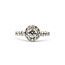 Ring Wedding Set Halo .75ct Round Diamonds 1.40ctw Diamonds 14kw Sz12 8.45g 226012012