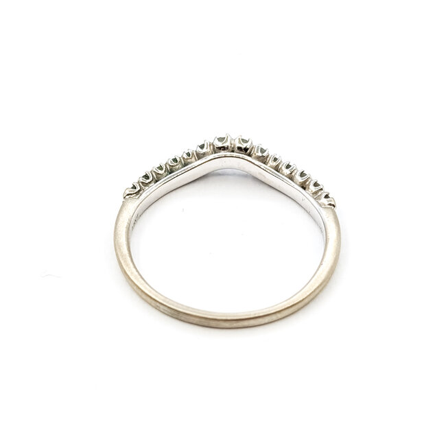 Ring Wedding Set Halo .75ct Round Diamonds 1.40ctw Diamonds 14kw Sz12 8.45g 226012012