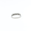 Ring 7-Stone .33ctw Princess & Baguette Diamonds 14kw Sz7 2.13g 126020013