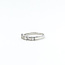 Ring 7-Stone .33ctw Princess & Baguette Diamonds 14kw Sz7 2.13g 126020013
