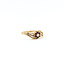 Ring Flower .02ctw Round Diamonds .06ctw Rubies K14YG 8mm 2.4g 126010041