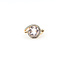 Ring Bypass Halo .12ctw Round Diamonds 3.5ct Pink Quartz 14kr 3mm Sz7 3.93g 226020008