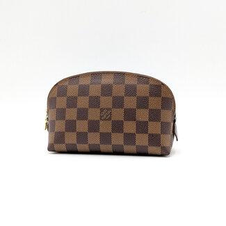 Cosmetic Louis Vuitton Pouch Damier Ebene 126025002