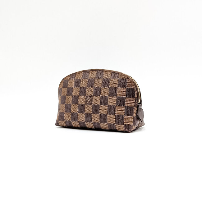 Cosmetic Louis Vuitton Pouch Damier Ebene 126025002