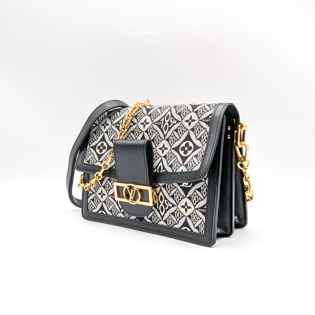 Handbag Louis Vuitton Dauphine 1854 Monogram MM 125115002