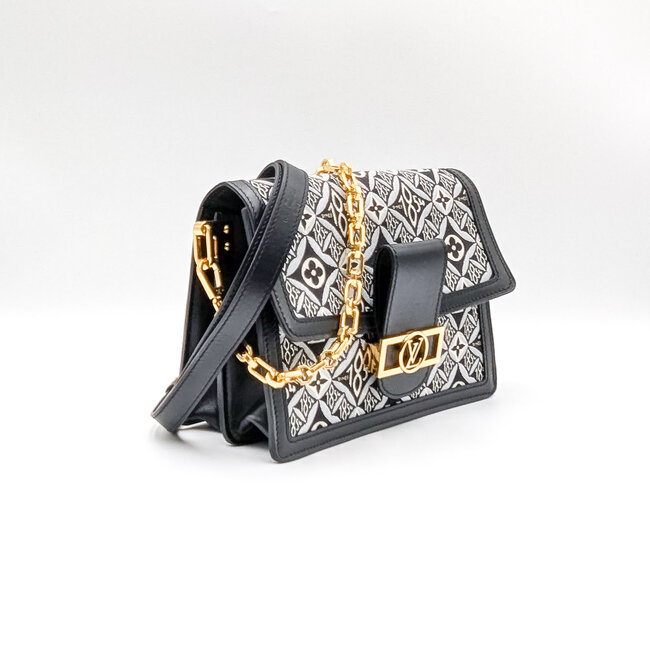 Handbag Louis Vuitton Dauphine 1854 Monogram MM 125115002
