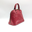 Handbag Louis Vuitton Alma Red Vernis PM 125105101