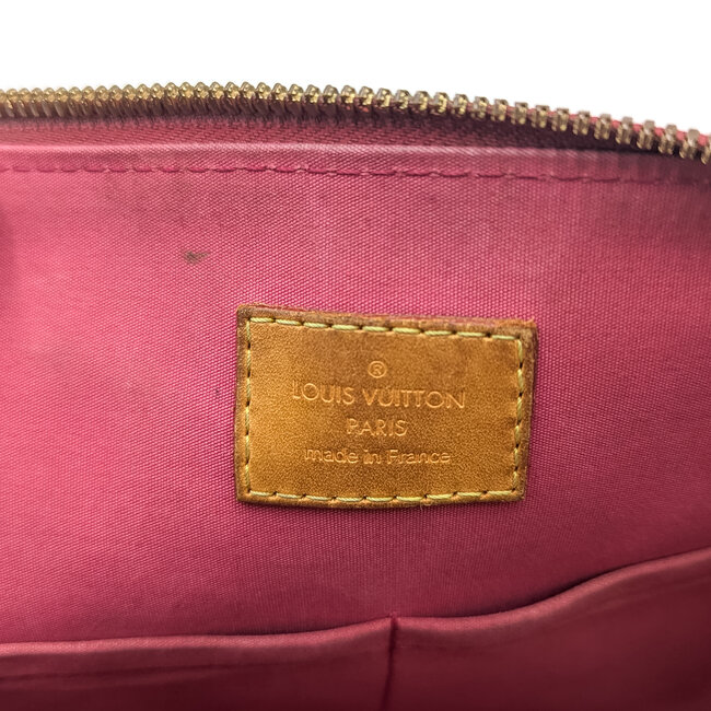 Handbag Louis Vuitton Alma Red Vernis PM 125105101