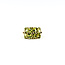 Ring 2-Row 4ctw Green Peridot 10ky 2mm Sz7 3.19g 226020007