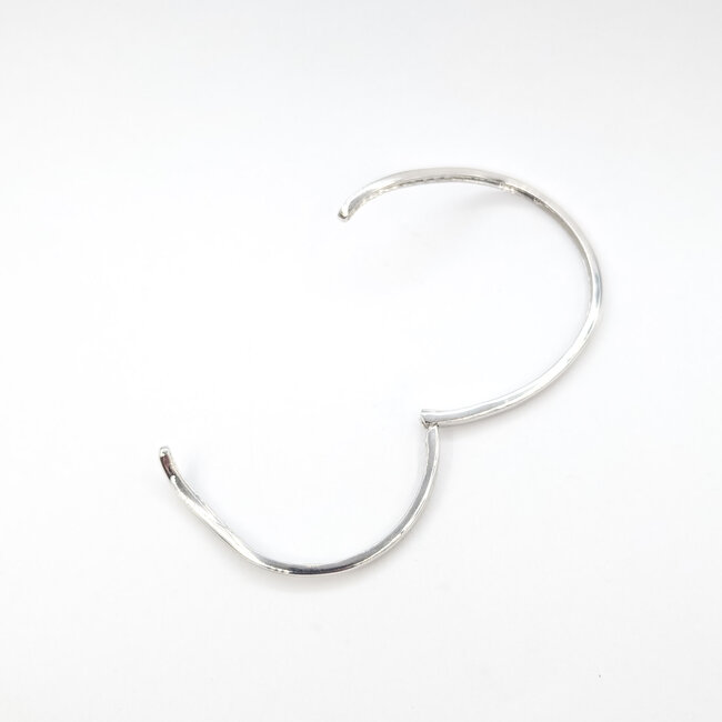 Bracelet Bangle 0.21ctw Round Diamonds 18kw 6.5" 8.87g 126020039