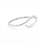 Bracelet Bangle 0.21ctw Round Diamonds 18kw 6.5" 8.87g 126020039