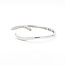 Bracelet Bangle 0.21ctw Round Diamonds 18kw 6.5" 8.87g 126020039