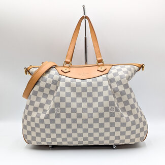 Handbag Louis Vuitton Siracusa Damier Azur GM 126025003