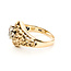 Ring Filigree 1.00ct Old Euro Diamond 14ky 14mm Sz6.5 5.8g 226020017
