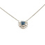 Pendant Drop W/Chain .29ctw Round & Marquise Diamonds .27ct Color Changing Alexandrite 18kw 14.5-15.5" 3.12g 126020035
