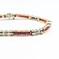 Bracelet Tennis .40ctw Round Diamonds 2.00ctw Ruby 14ky 4.1mm 7" 15.3g 226020021