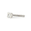 Ring Engagement Simon 1.30ct Cushion Lab Grown Diamond IGI: 722552742 G .63ctw Round Diamonds 14kw sz4.75 2.7mm 124060227