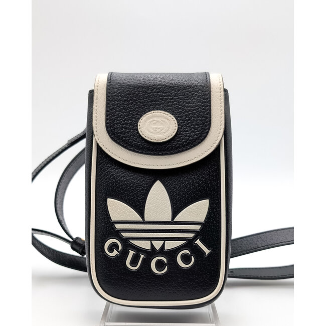 Crossbody Gucci X Adidas Limited Mini Black & White 126025013