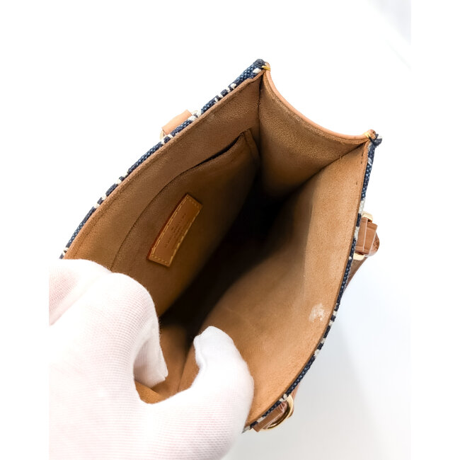 Crossbody Louis Vuitton Petite Sac Plat 1854 Navy M80288 126025014