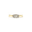 Ring 3-Stone .40ctw Oval Diamonds 14ky 2.4mm Sz6 3.44g 226020036