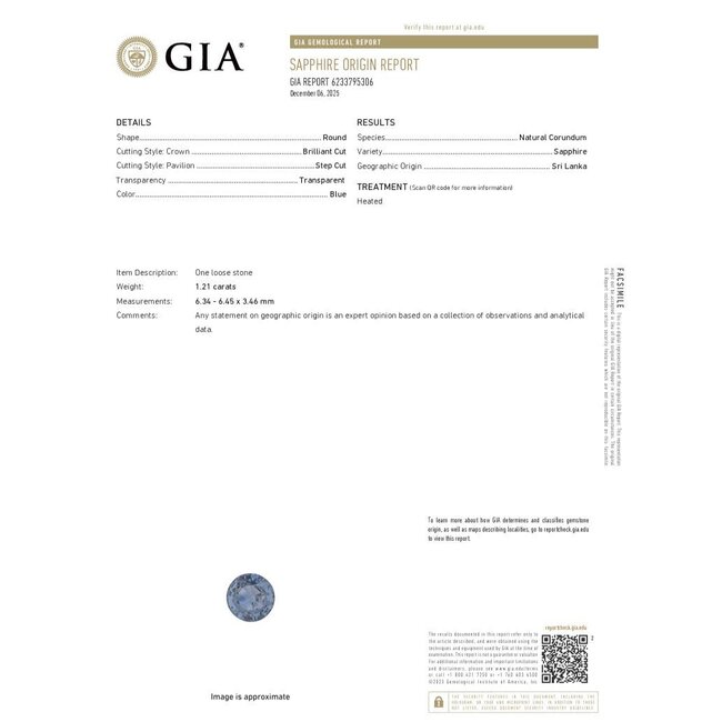 Ring Double Halo 0.71ctw Round Diamonds GIA Report: 6233795306 1.21ct Blue Sapphire 14kw 12.5mm Sz7.75 4.67g 226020056