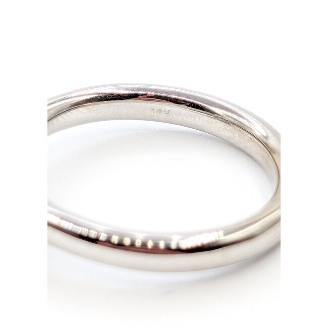 Ring Engagement Solitare 3.34ct Round Lab Grown Diamond IGI: 624431681 14kw Sz8.5 5.8g 125120036