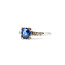 Ring Engagement 0.09ctw Round Diamonds GIA Report: 2235209692 1.64ct Blue Sapphire 14kw 1.7mm Sz7.5 2.6g 226020064